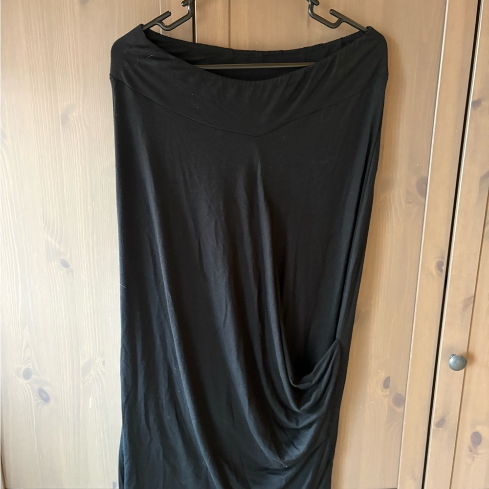 Knit Black Women's Skirt